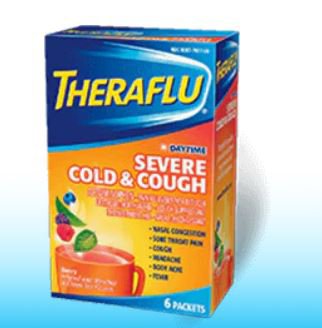 Theraflu® Acetaminophen / Dextromethorphan / Phenylephrine Cold and Cough Relief