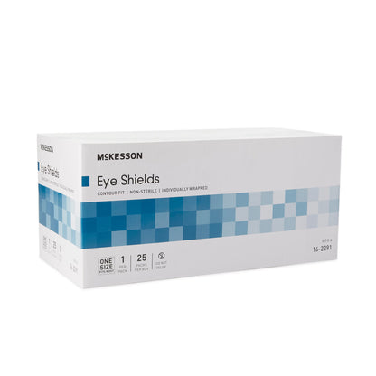 SHIELD, EYE PLAS GLASSES NS (25/BX 4BX/CS)