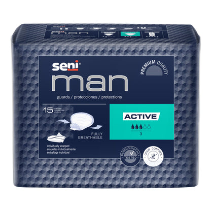 GUARD, MALE ACTIVE SENIMAN (15/PK 6PK/CS)