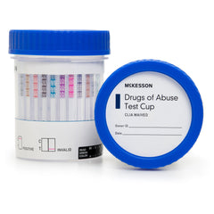TEST KIT, DRUG SCREEN 12PANEL CUP WAIVED (25/BX 4BX/CS )