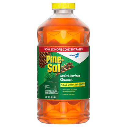 CLEANER, CONCENTRATED PINE-SOLPINE SCENT 80OZ (3/CS)