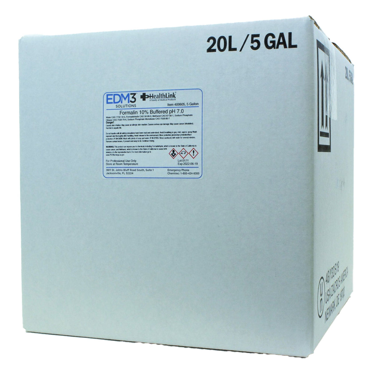 STAIN, FORMALIN 10% BUFFERED 5GL BICINF