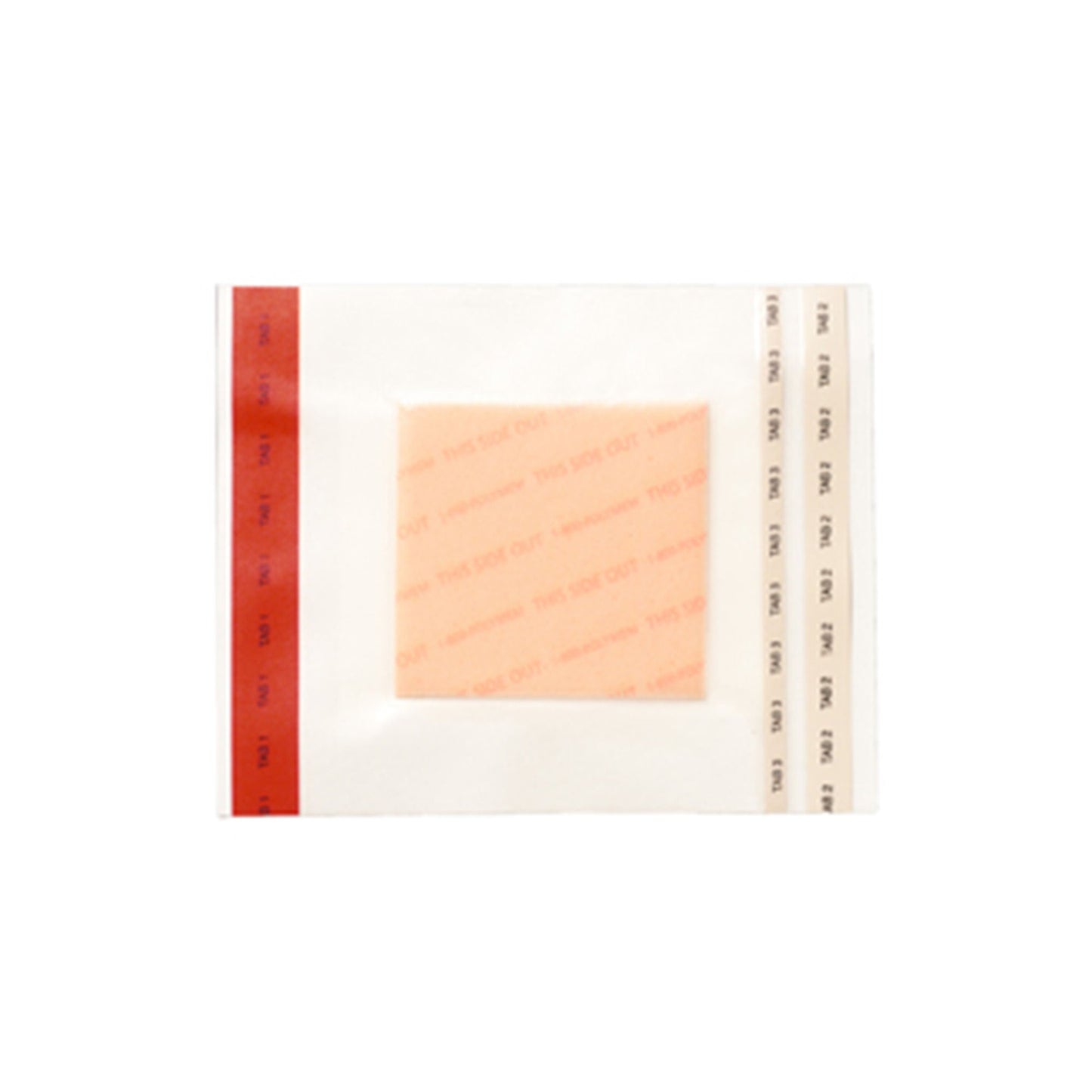 DRESS,POLYMEM WND CARE 6X6(15/BX 4BX/CS)