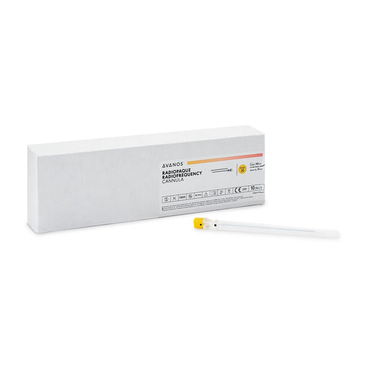 CANNULA, RF RADIOPAQUE ACTIVE TIP 20GX100MM 10MM (10/PK)