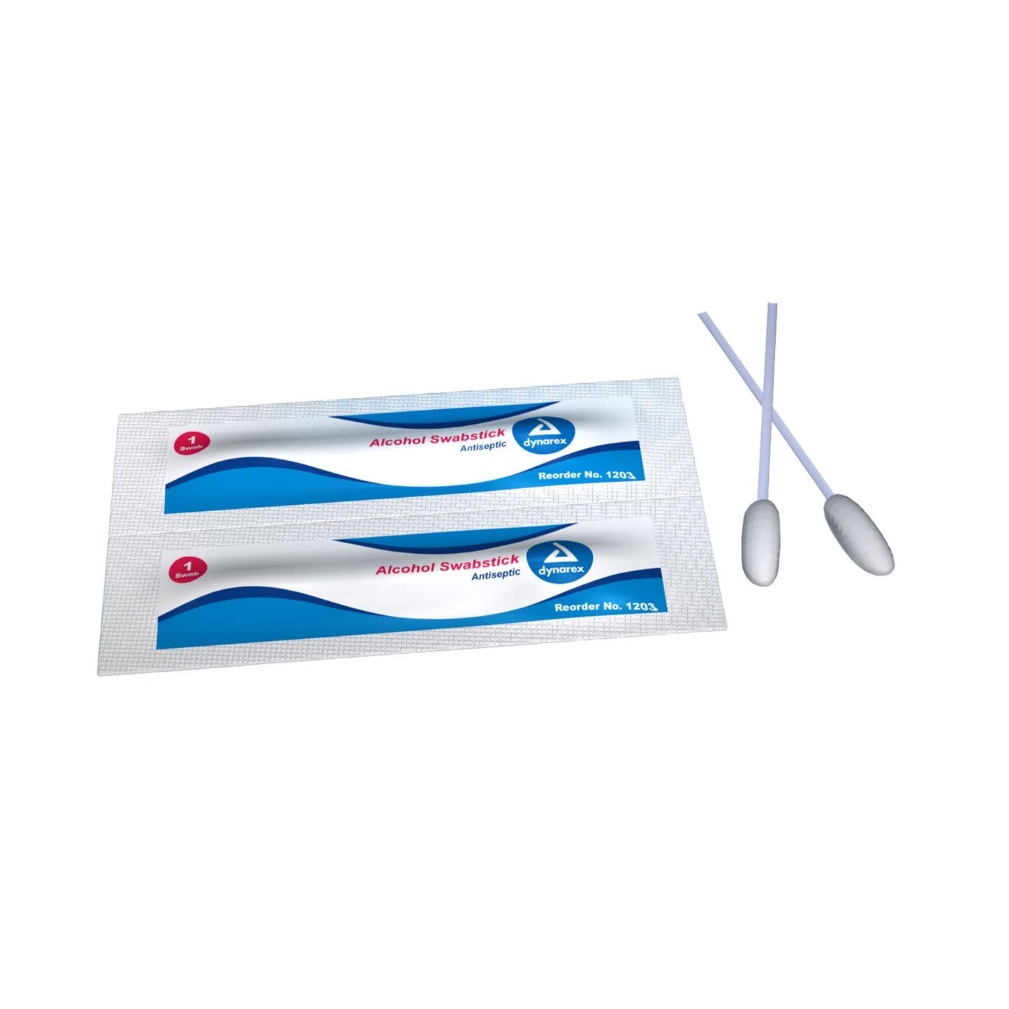 SWABSTICK, ALCOHOL (1/PK 50PK/BX 10BX/CS)