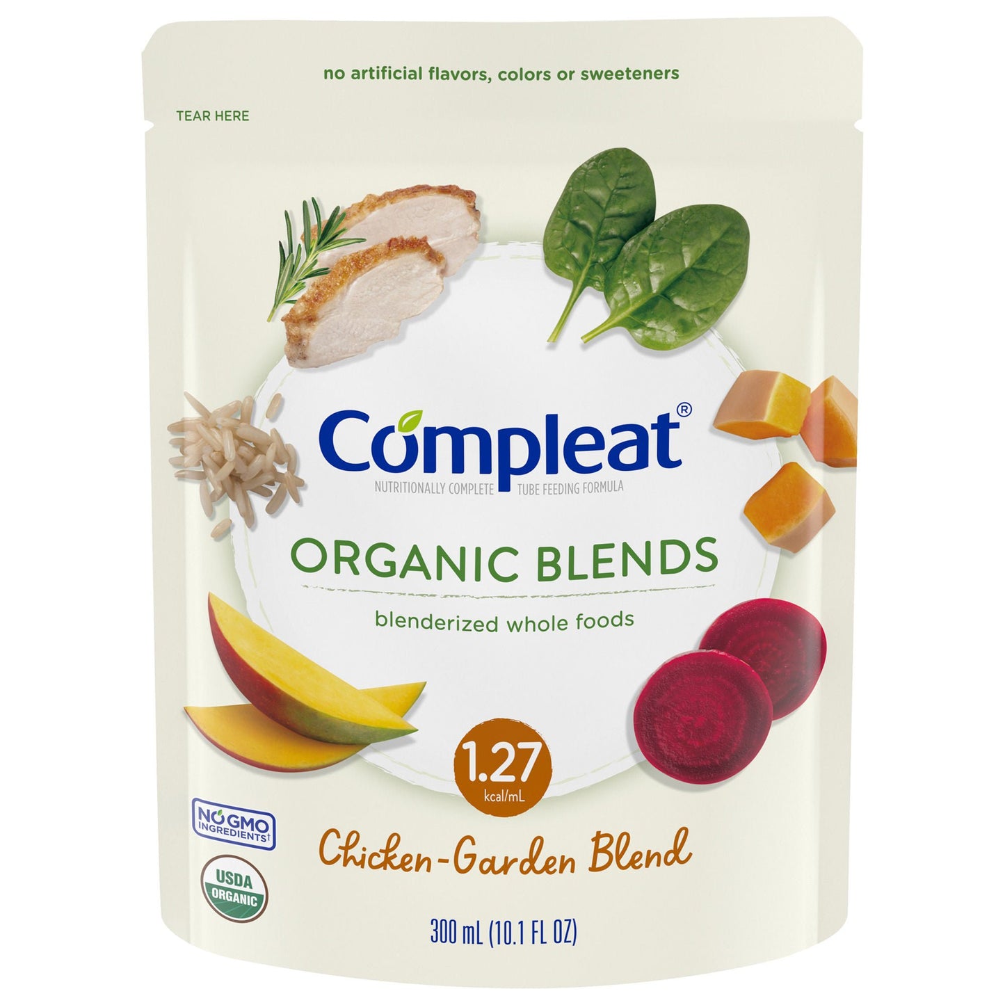 FORMULA, COMPLEAT ORGANIC CHICKEN GARDEN 10.1OZ (24/CS