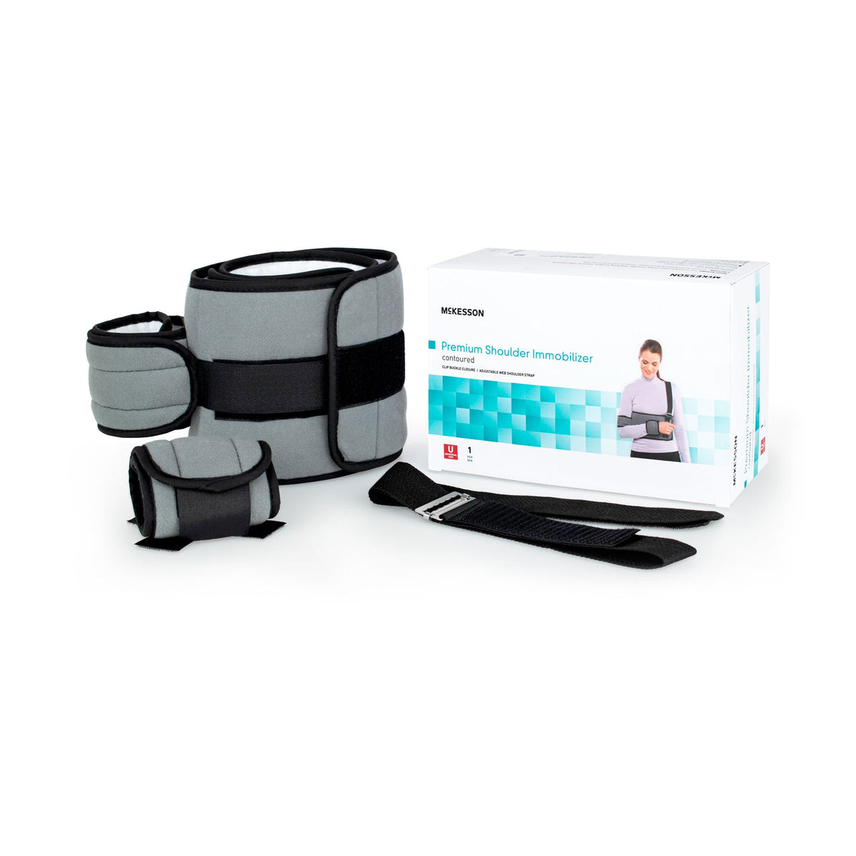 SHOULDER IMMOBILIZER, CONTOURED PREMIUM UNIVERSAL