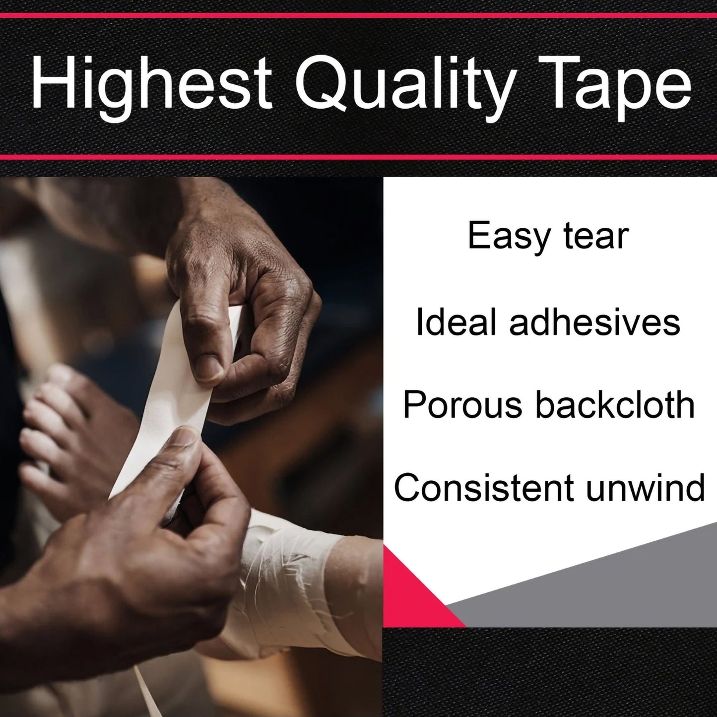 TAPE, ATHLETIC POROUS ADH CTN LF WHT 1 1/2"X15YDS (32RL/CS)