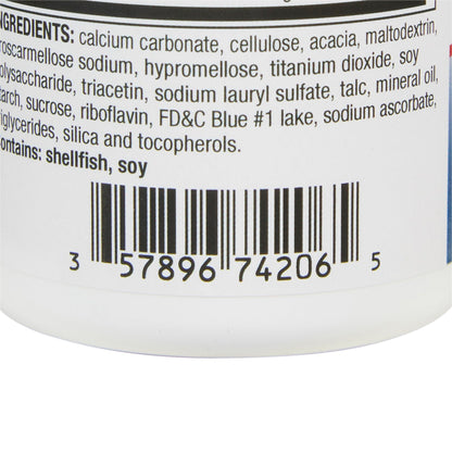 OYSTER SHELL CALCIUM, TAB 500MG +VITMN D3 200IU (60/BT)
