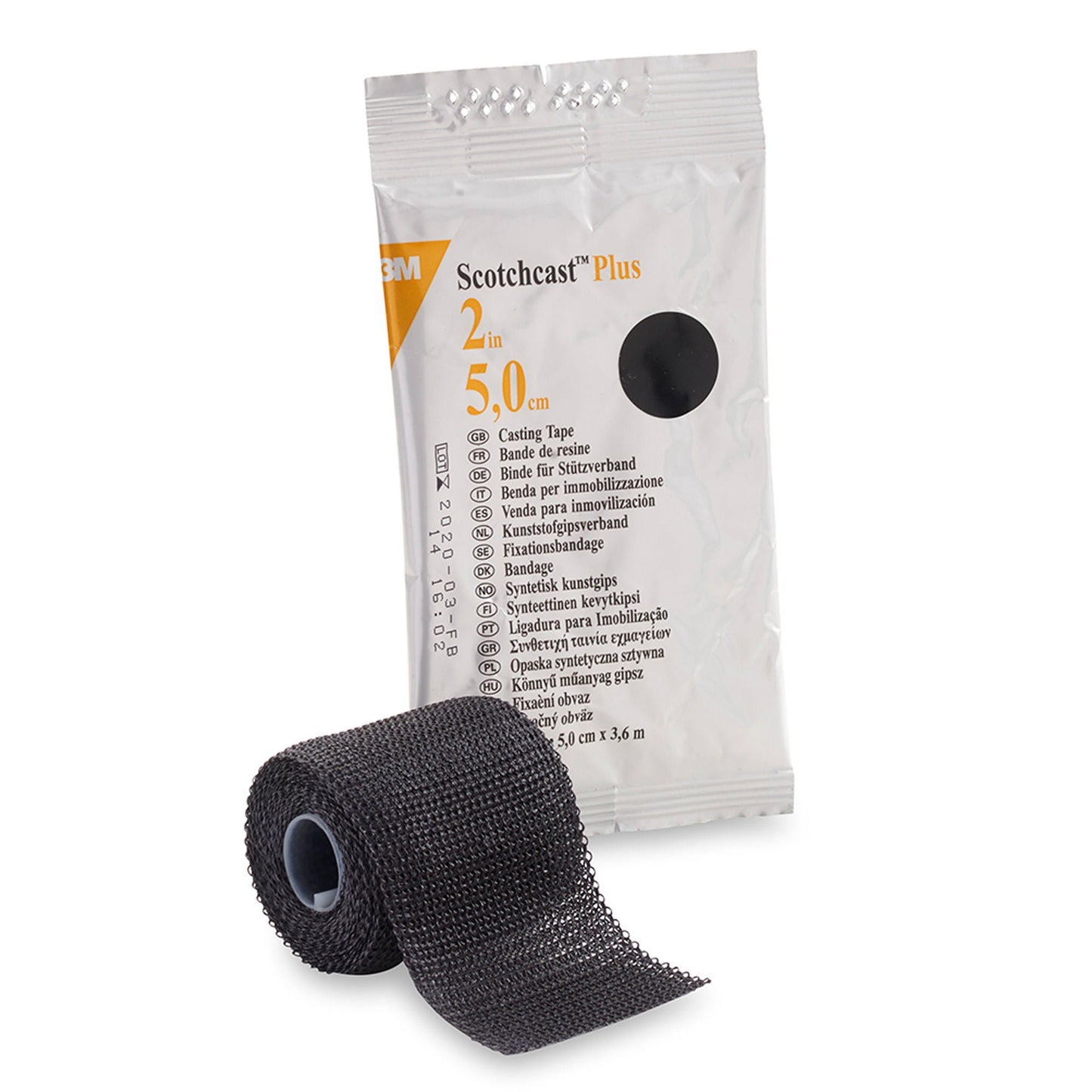 TAPE, CAST SCOTCHCAST 2"X4YDS BLK (10RL/BX)