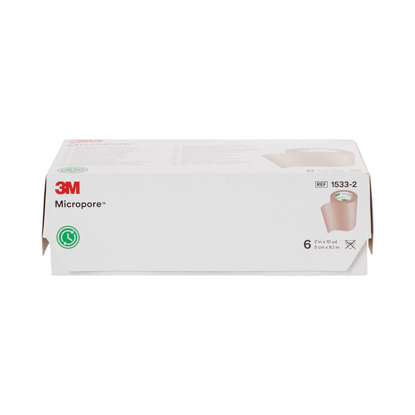 TAPE, ADHSV PAPER 2"X10YDS (6/BX) 3M