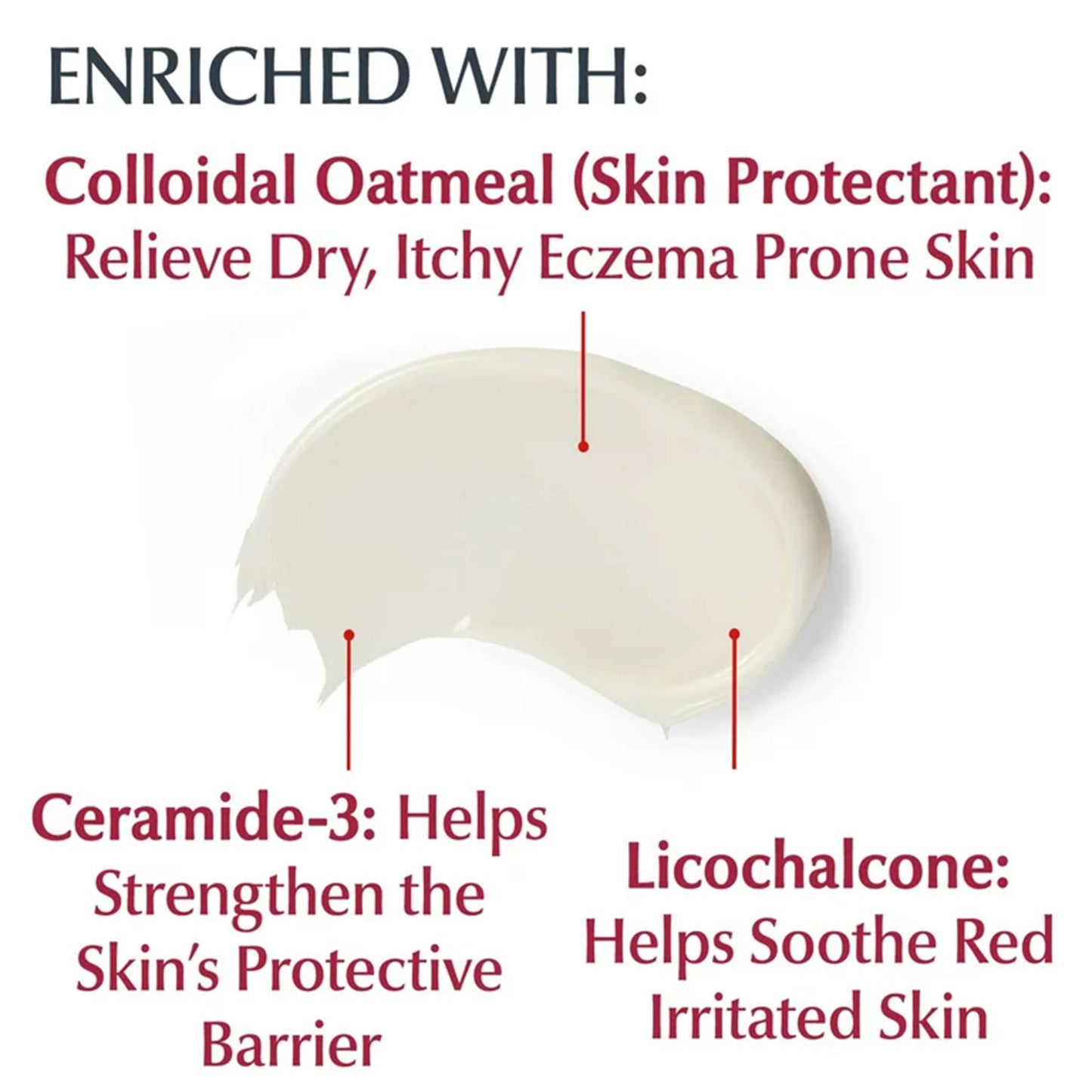 EUCERIN, CRM ECZEMA RELIEF 8OZ