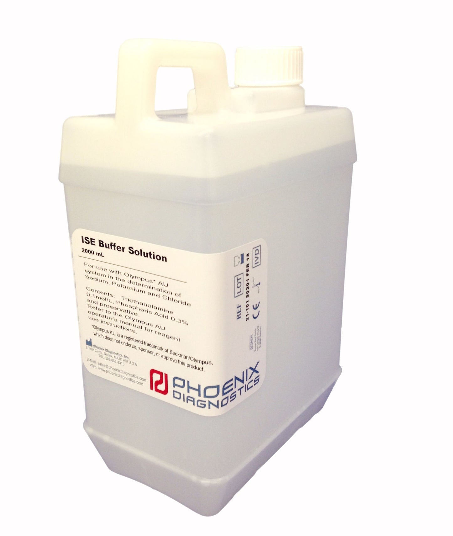 SOLUTION, BUFFER ISE F/USE W/OLYMPUS AU ANAL 2000ML (4/CS)