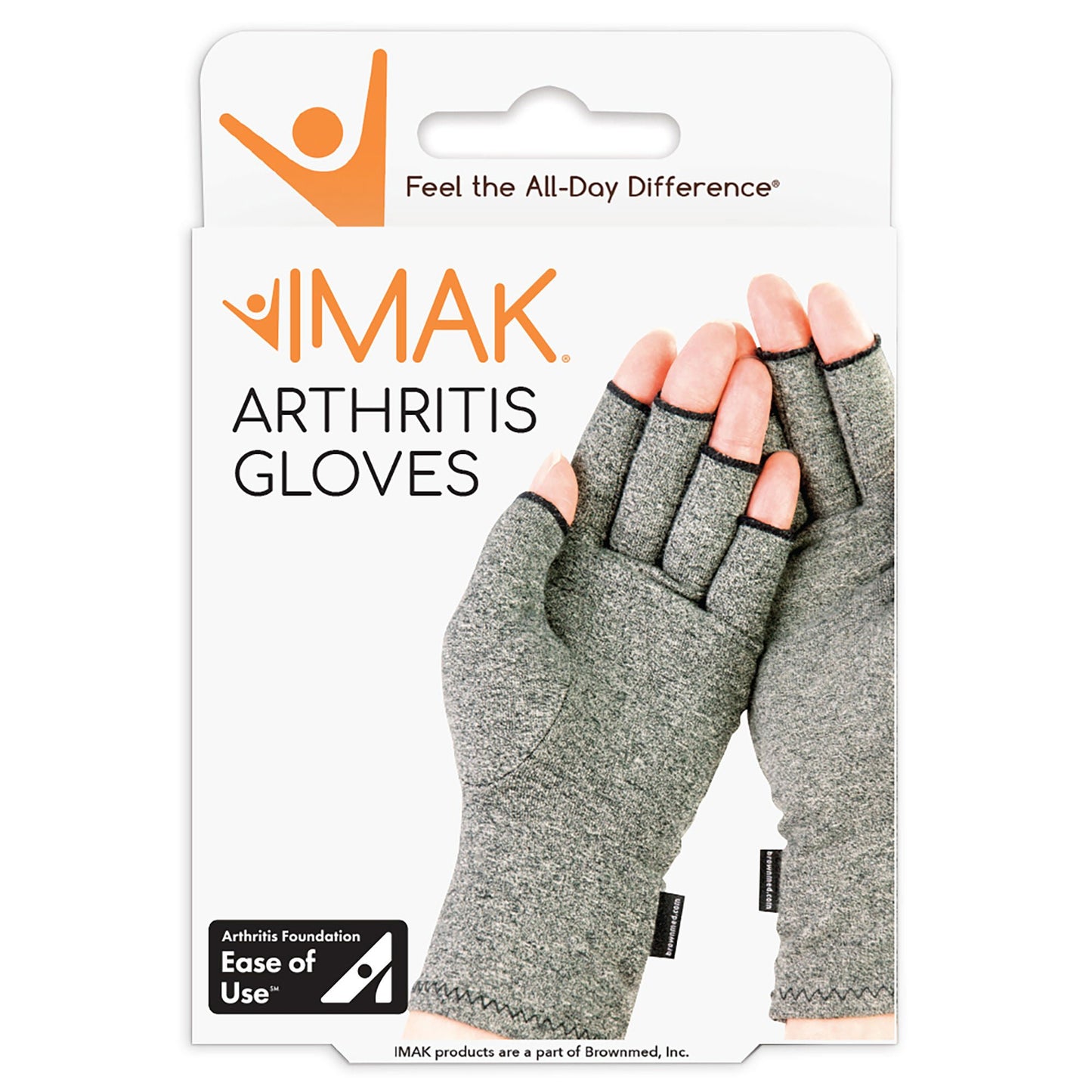 GLOVE, ARTHRITIS IMAK OPN FNGRCOTTON SM (1PR/BX)