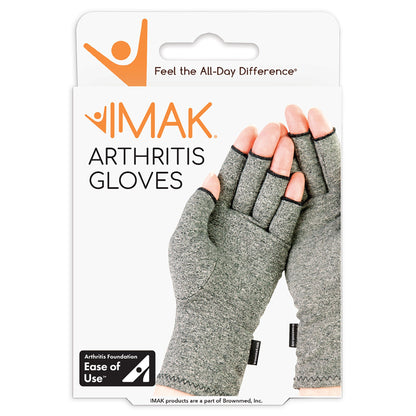 GLOVE, ARTHRITIS IMAK OPN FNGRCOTTON SM (1PR/BX)