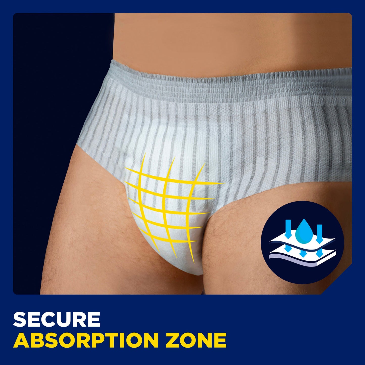 UNDERWEAR, MN TENA XLG 44-64 (14/BG 4BG/CS) SCAPER