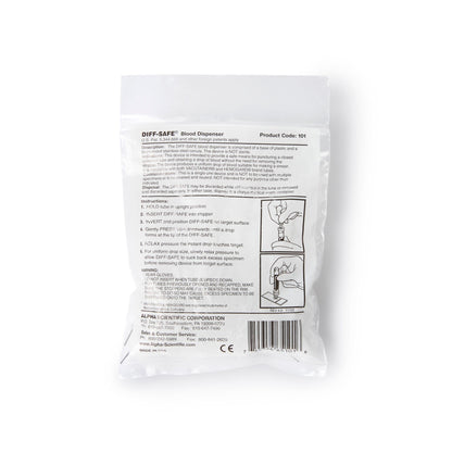 DISPENSER, BLOOD DIFF-SAFE (100/BG 10BG/BX 10BX/CS)