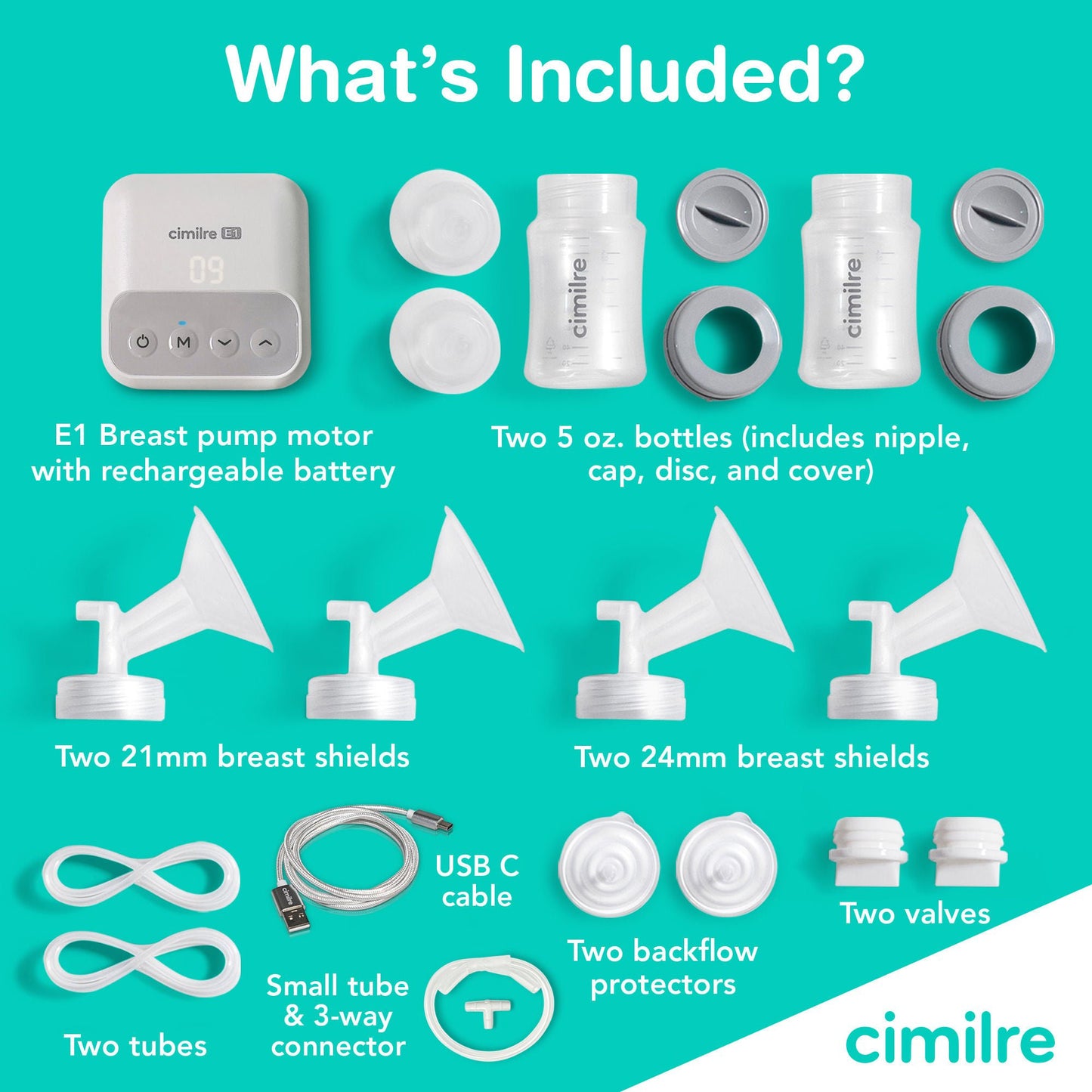 PUMP, BREAST CIMILRE DBL ELEC (6/CS)
