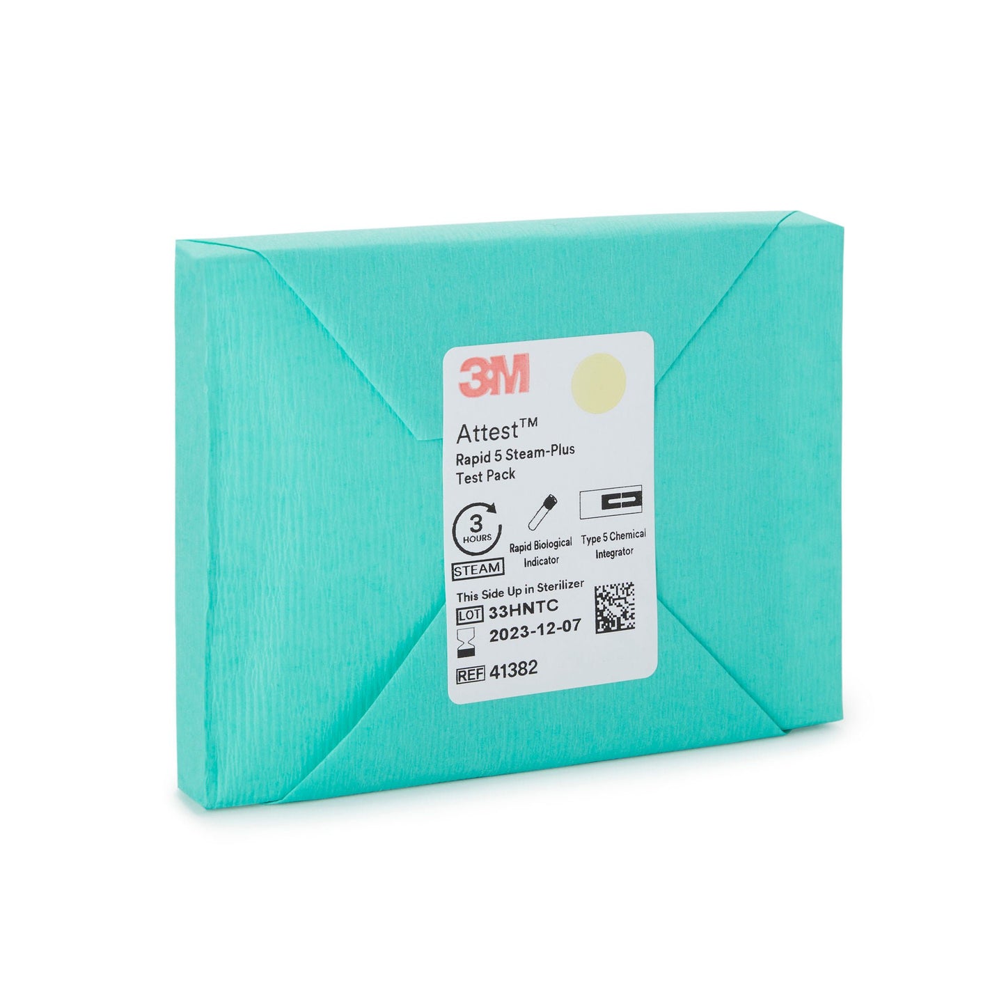 PACK, RAPID ATTEST 5 STEAM PLUS TEST (16/BX 4BX/CS 3M