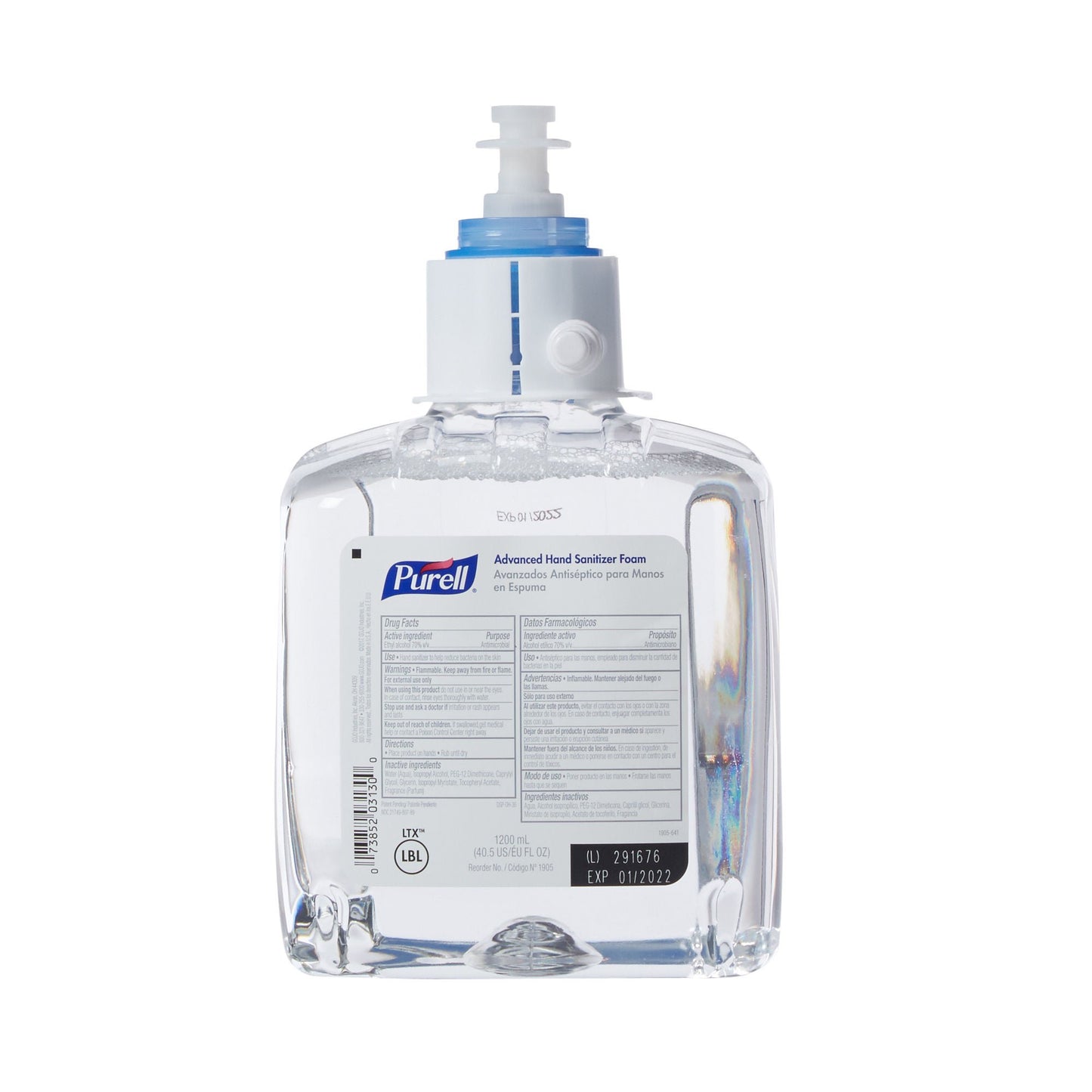 SANITIZER, HAND PURELL FOAM REFILL F/DSPN LTX(2/C