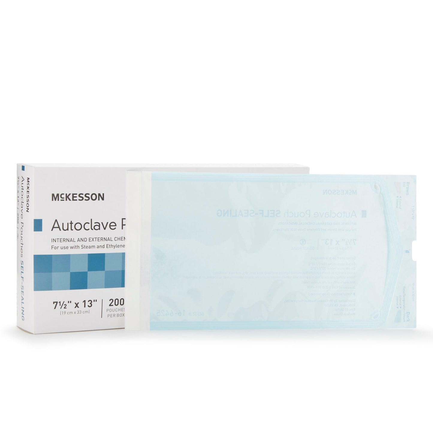 POUCH, SELF SEAL ECON 7.5X13 (200/BX 5BX/CS)