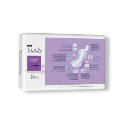 PAD, SENI LADY ULTIMATE LONG OVERNIGHT (26/PK 8PK/CS)