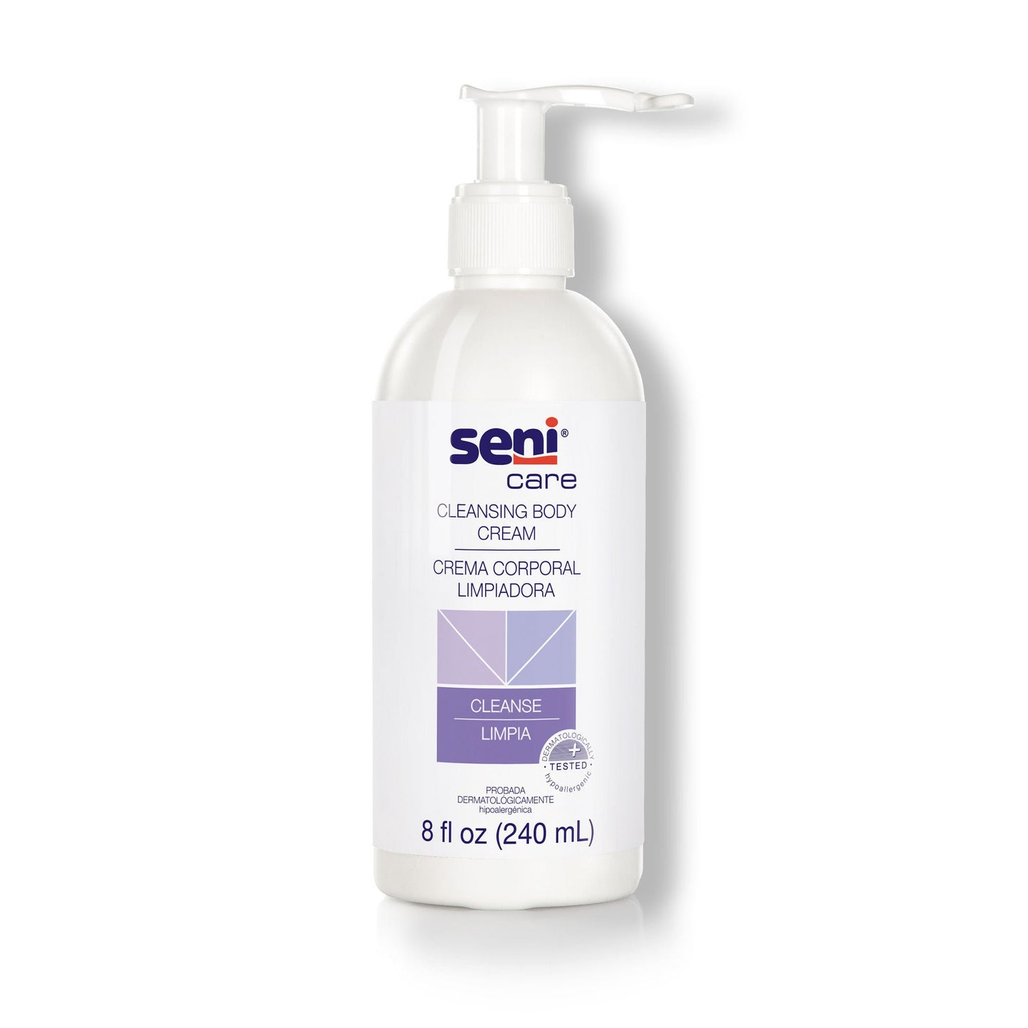 CREAM, CLEANSING SENI CARE NO RINSE 8OZ (6/CS)