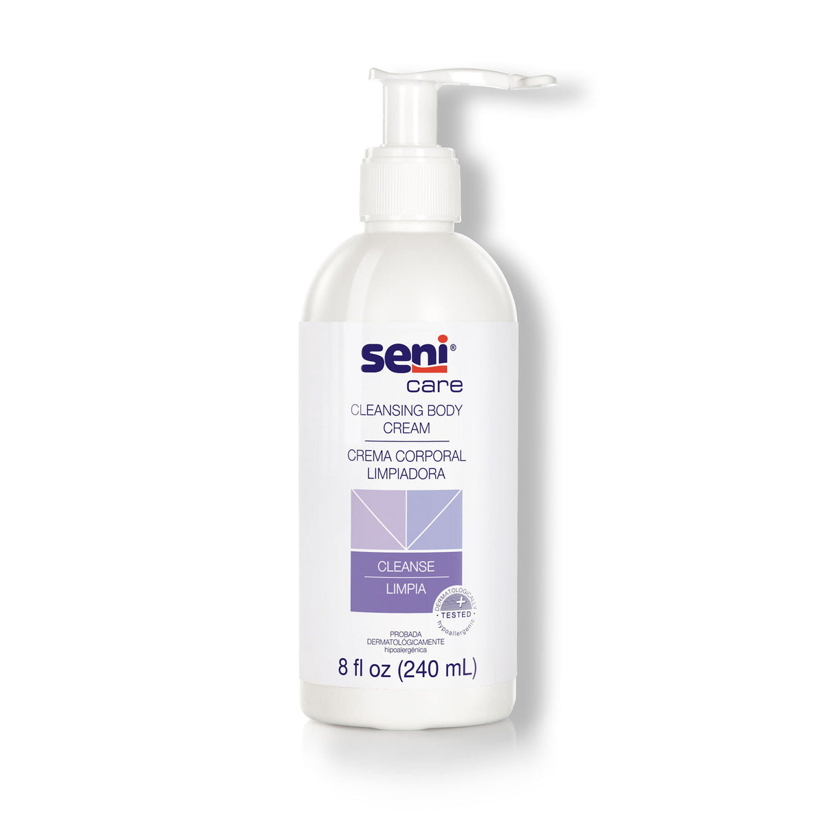 CREAM, CLEANSING SENI CARE NO RINSE 8OZ (6/CS)