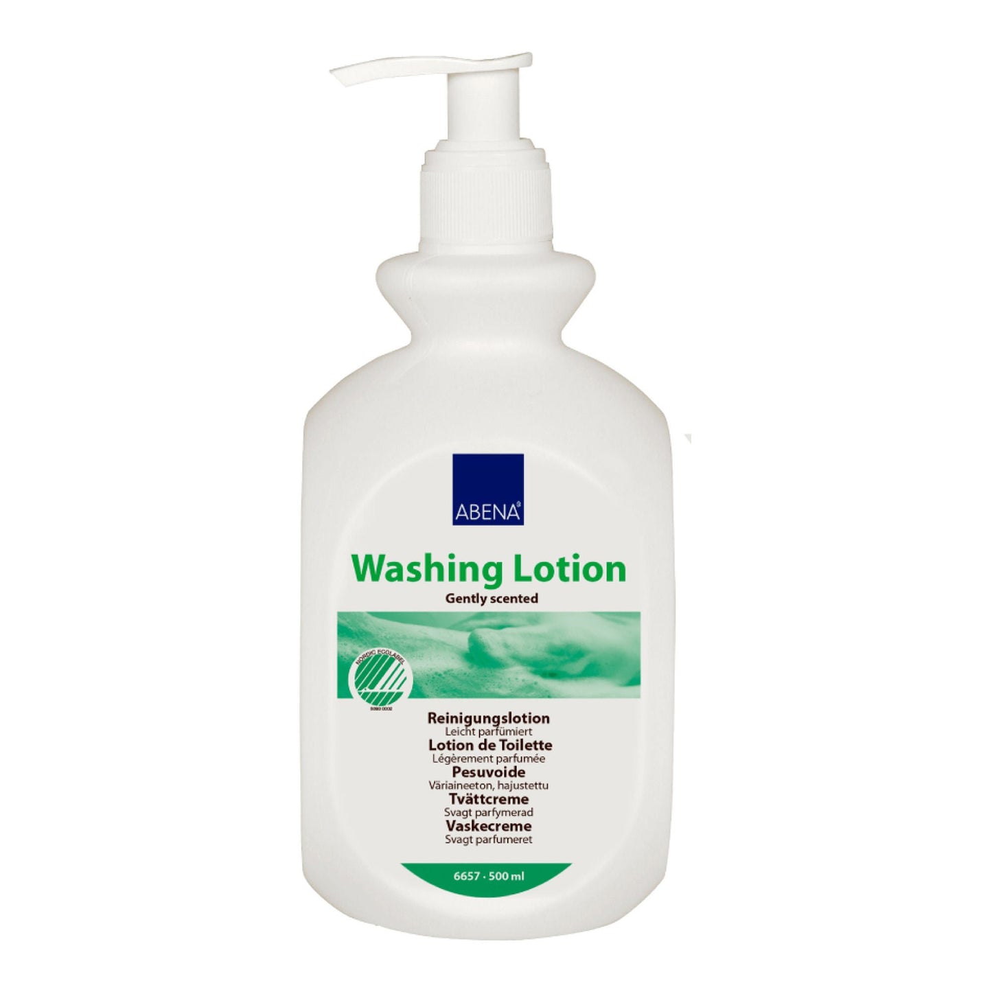 LOTION, WASHING RINSELESS/NO WATER SCENTED PUMP 500ML (6/CS)