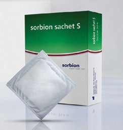 DRESSING, SORBION SACHET 8"X8"(10/CT) ALIQUA
