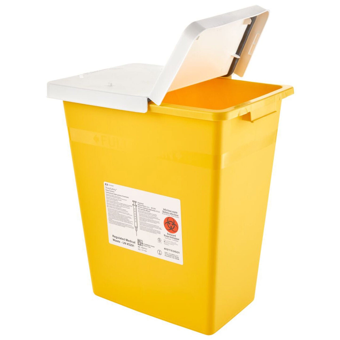 CONTAINER, SHARPS CHEMO YLW 8GL (10/CS)