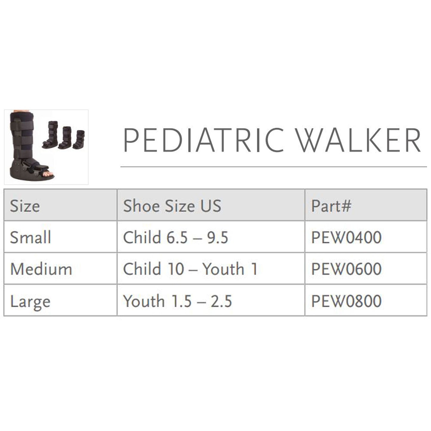 WALKER, AIR EQUALIZER GRY PED SM