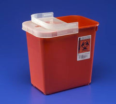 SharpSafety Multi-purpose Sharps Container, 2 Gallon, 10 x 10Â½ x 7Â¼ Inch