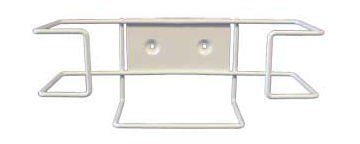 HOLDER, GLOVE BOX WIRE F/CART WHT 11"WX3.5"HX3