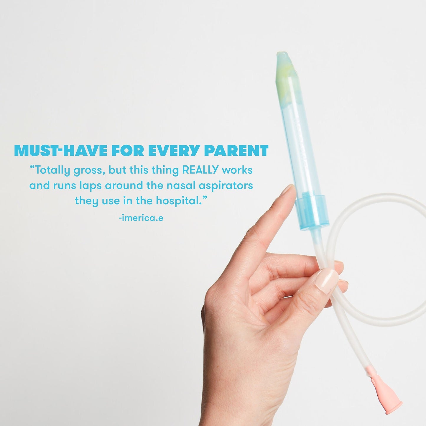 ASPIRATOR, NASAL BABY SNOTSUCKER NOSEFRIDA (72/CS)