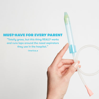 ASPIRATOR, NASAL BABY SNOTSUCKER NOSEFRIDA (72/CS)