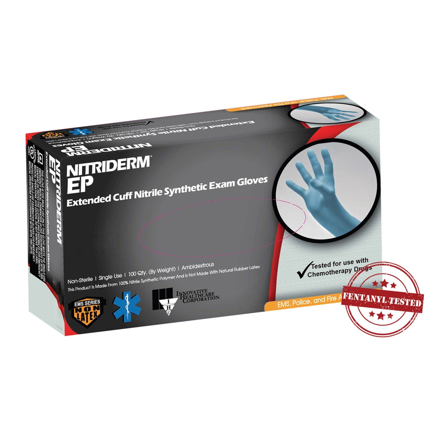 GLOVE, EXAM NTRL SM N/S EXTCF CHEMO (100/BX 10BX/CS)