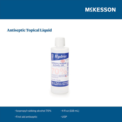 ALCOHOL, ISOPROPYL 70% 4OZ (60/CS)