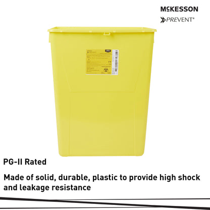 CONTAINER, SHARPS CHEMO YLW 12GL (8/CS)