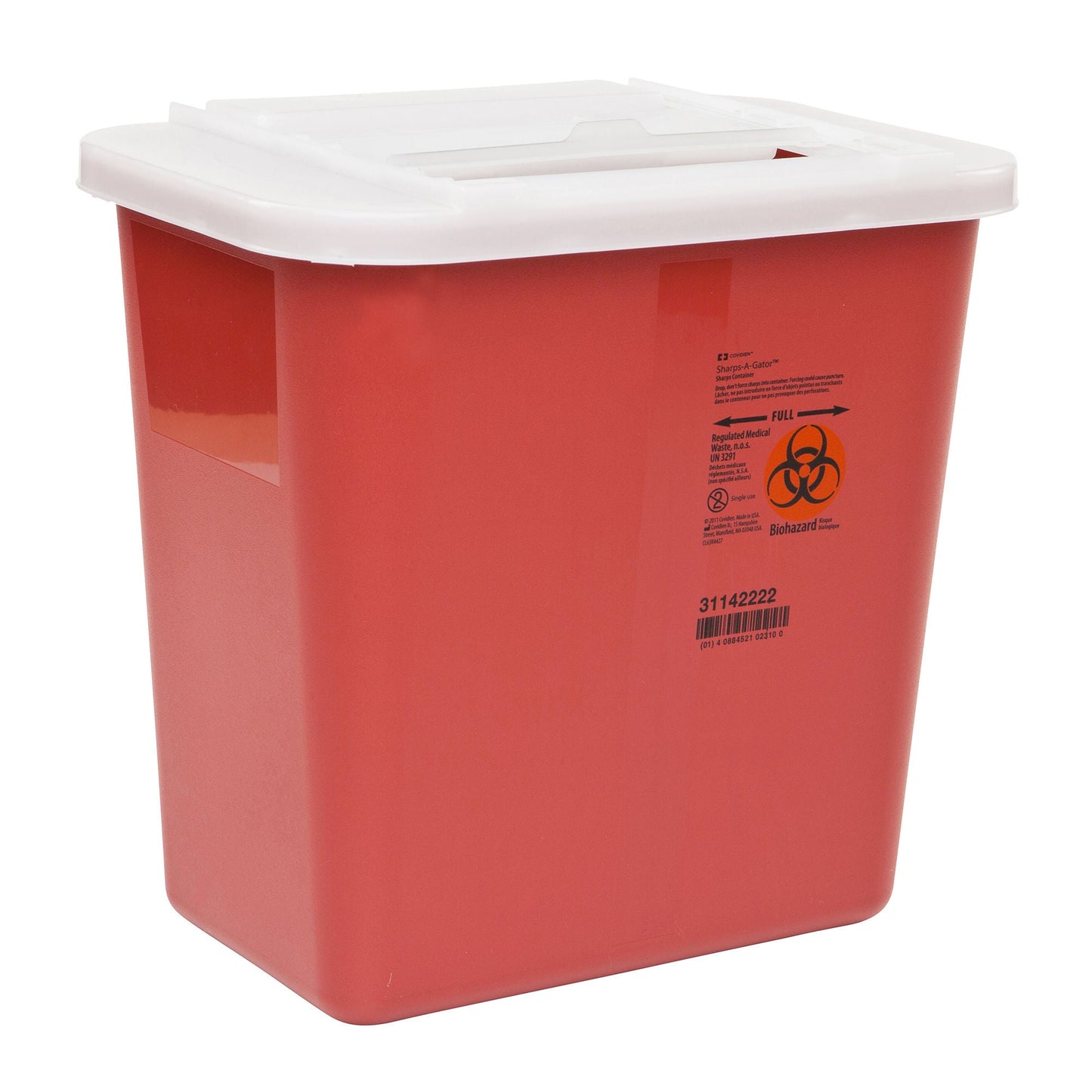 CONTAINER, SHARPS RED 2GL (20/CS)