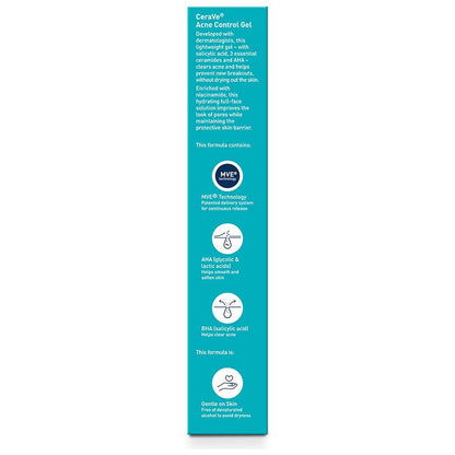 CERAVE ACNE, GEL CONTROL 1.35OZ