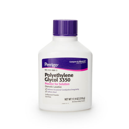 POLYETHYLENE GLYCOL, PDR 17GM 17.9OZ