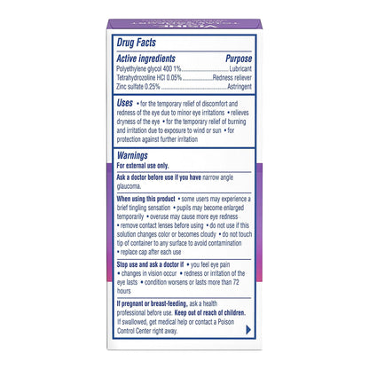 VISINE RED EYE, DRP COMFORT MULTI-SYMPTOM 0.5OZ