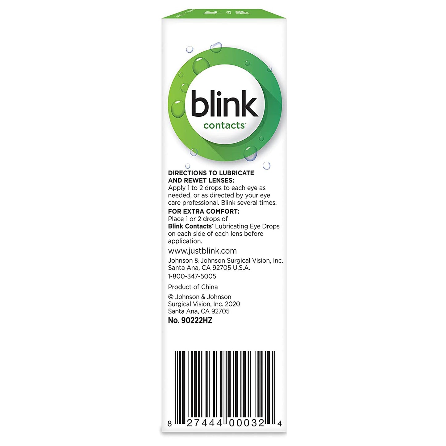 BLINK CONTACTS REWET, DRP 10ML