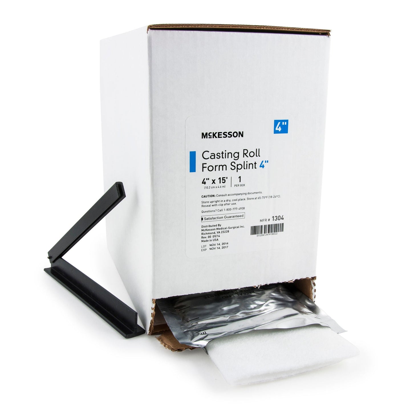 SPLINT, CAST 4"X15' (1RL/BX 2BX/CS)