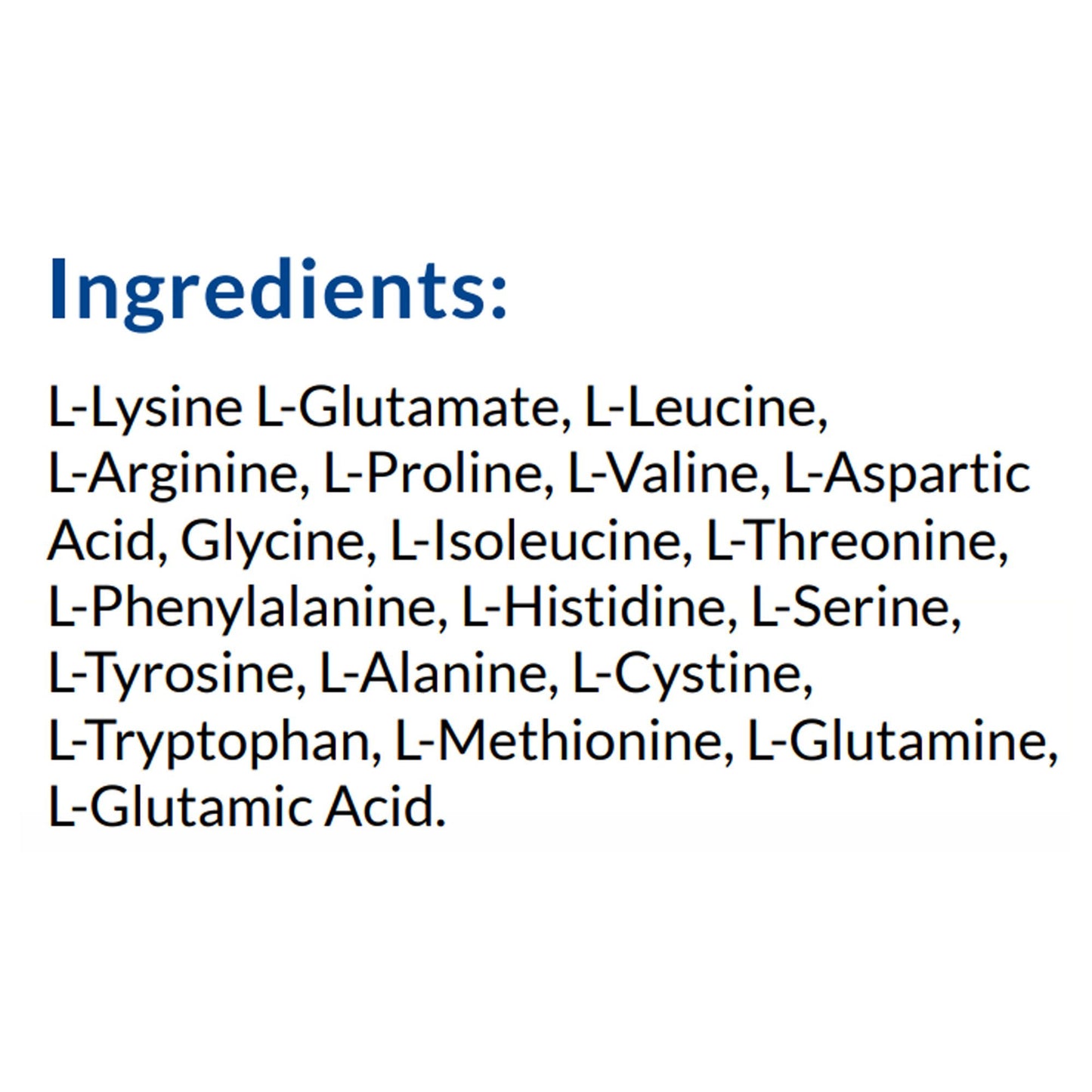 COMPLETE AMINO ACID, MIX (6/CS)
