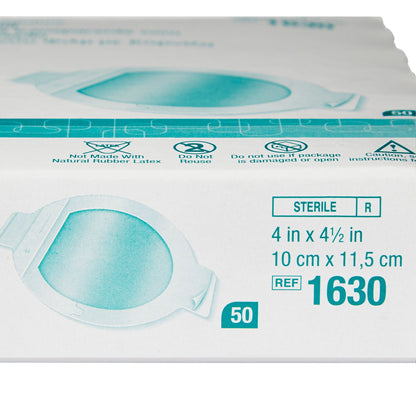 DRESSING, TRANSP 4"X4 1/2" (50/BX 4BX/CS) 3M