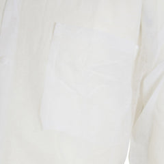 COAT, LAB KNITCUFF LF WHT SM/MED (10/BG 3BG/CS)