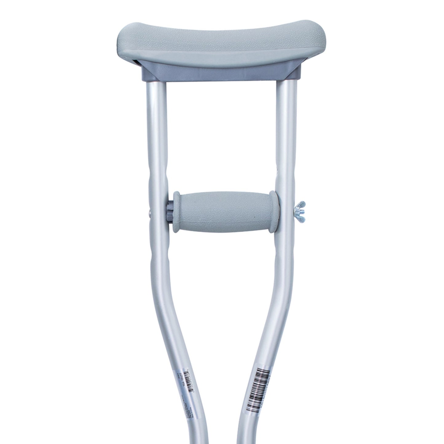 CRUTCH, ALUM PUSH BUTTON ADJ PED 175LB (10PR/CS)