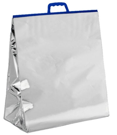 BAG, THERMAL INSULATED UNPRINTED BLK 35L (50/CS)